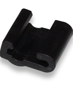 Clip f/wire rope 2mm f/egg channel 1206 PP E500 BD-C